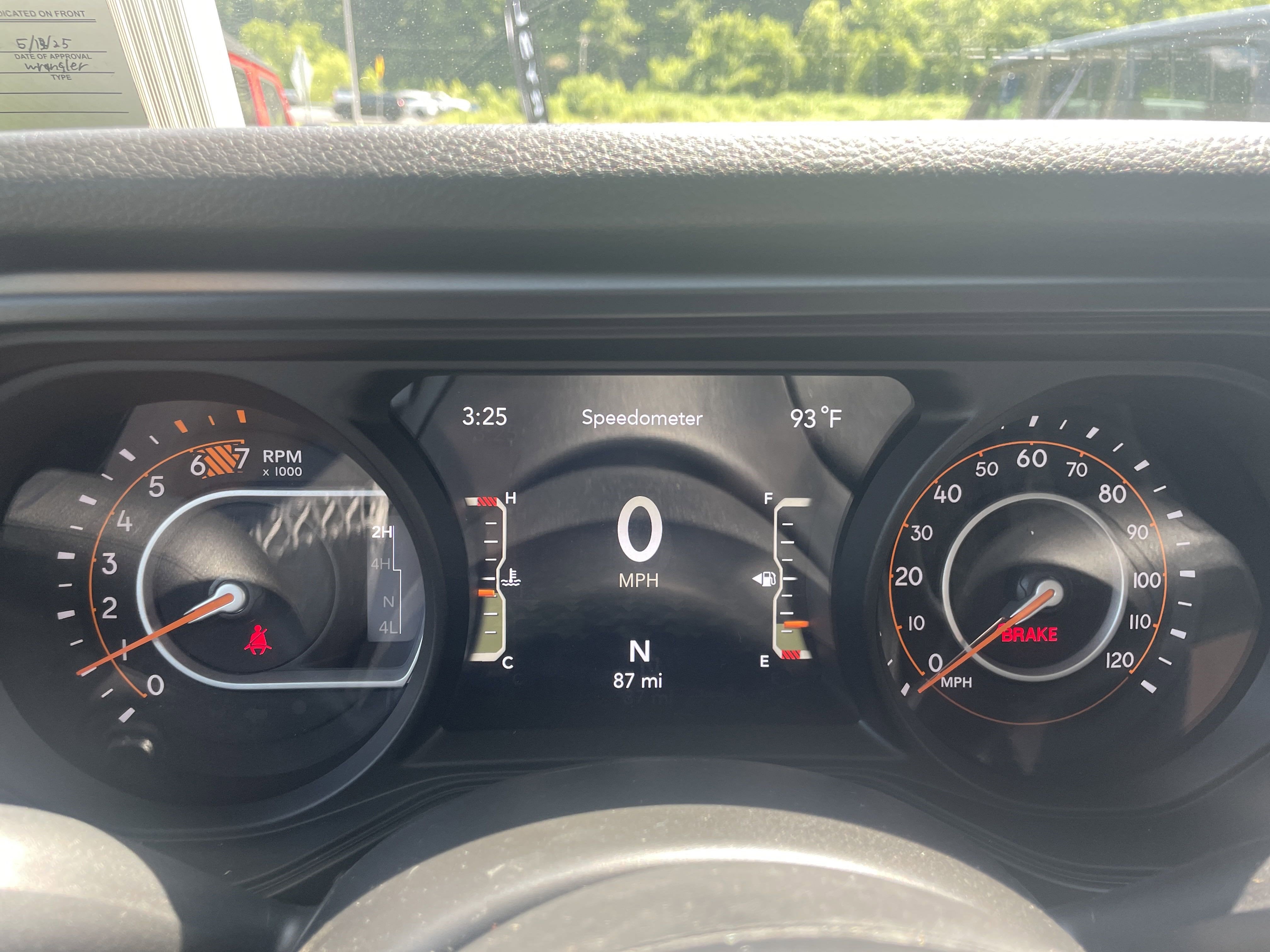 2025 Jeep Wrangler WRANGLER 4-DOOR SPORT S