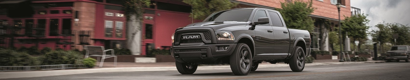 Ram 1500 in the Street