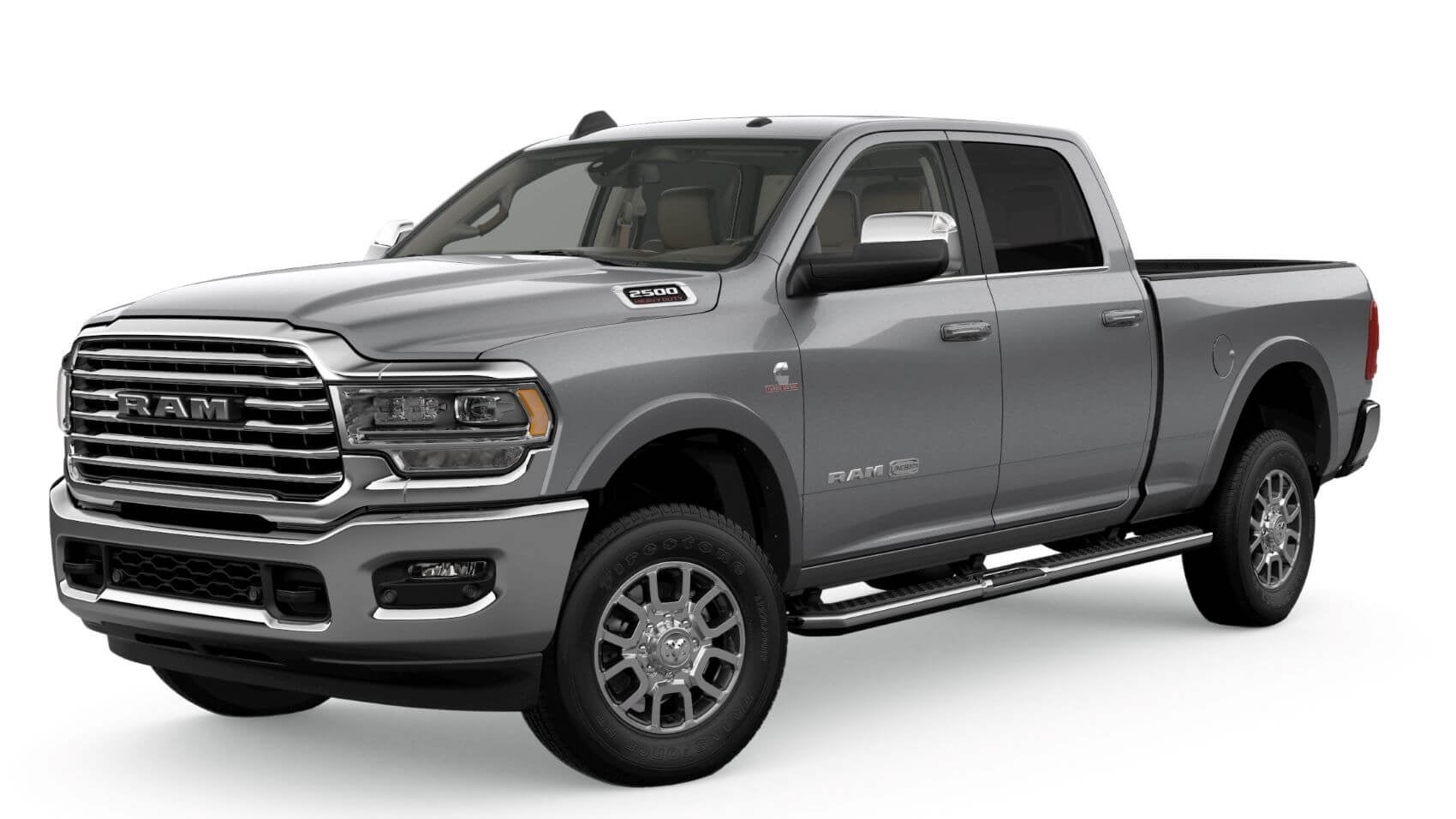 RAM 2500 Laramie in Silver Jelly